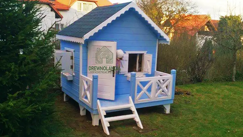 Domek z drewna Dla Dzieci Reksio - 2x3m