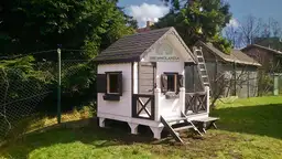 Domek z drewna Dla Dzieci Reksio - 2x3m  - zdjęcie 10