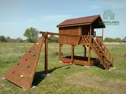 Domek ogrodowy Dla Dzieci Lolek - 2,8x2m z huśtawką  - zdjęcie 34