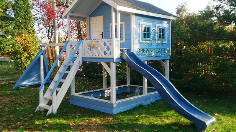 Domek ogrodowy Dla Dzieci Lolek - 2,8x2m z huśtawką 