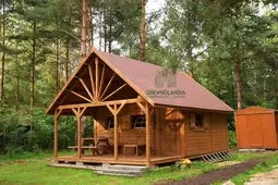 Drewniany domek Ogrodowy Olek 7,7x4,5m  - zdjęcie 18