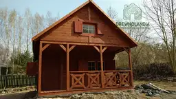 Drewniany domek na działkę Amadeusz IV 7x4,5m  - zdjęcie 5