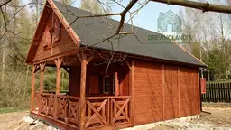 Drewniany domek na działkę Amadeusz IV 7x4,5m  - zdjęcie 6