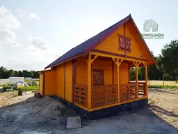 Drewniany domek na działkę Amadeusz IV 7x4,5m  - zdjęcie 7