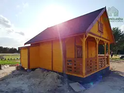 Drewniany domek na działkę Amadeusz IV 7x4,5m  - zdjęcie 9