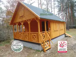 Drewniany domek na działkę Amadeusz IV 7x4,5m  - zdjęcie 47