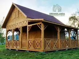 Domek Olaf 7x5m z tarasem bocznym 7x2m - zdjęcie 13