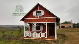 Drewniany domek rekreacyjny całoroczny CRP1 7x5  (35 m²) - zdjęcie 6