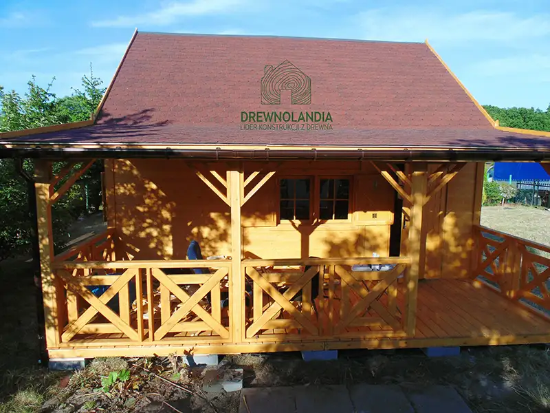 Domek rekreacyjny całoroczny CRP3 - 33 m²