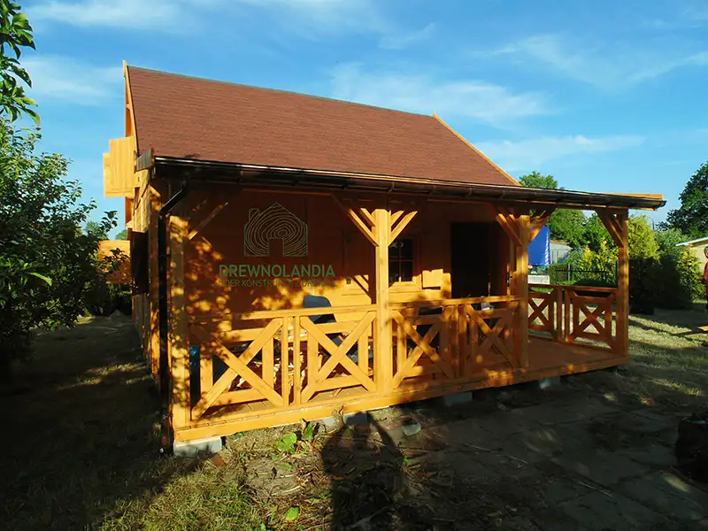 Domek rekreacyjny całoroczny CRP3 - 33 m²