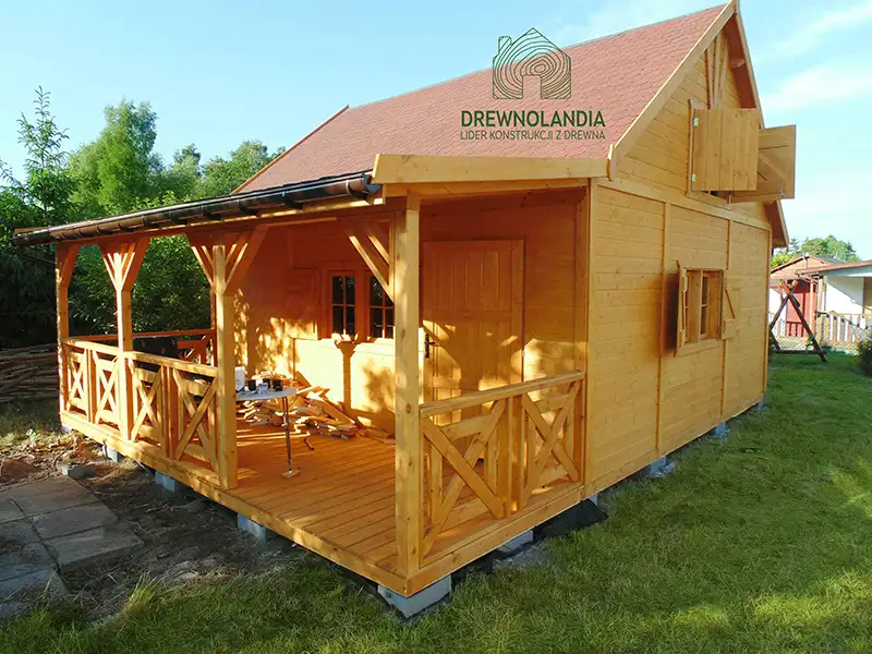 Domek rekreacyjny całoroczny CRP3 - 33 m²