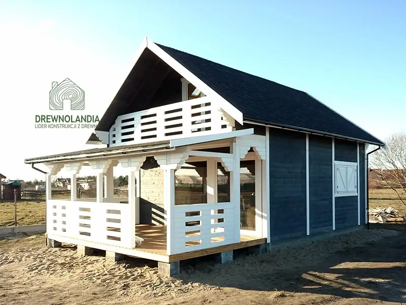 Domek rekreacyjny całoroczny CRP7 - 33 m²