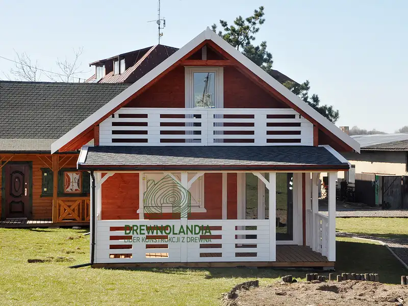 Domek rekreacyjny całoroczny CRP7 - 33 m²