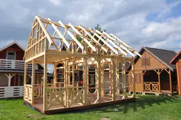 Domek Olaf 6m x 4m - wersja szkieletowa - zdjęcie 3