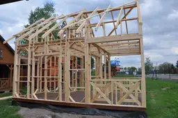 Domek Olaf 6m x 4m - wersja szkieletowa - zdjęcie 6