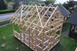 Domek Olaf 6m x 4m - wersja szkieletowa - zdjęcie 7