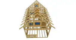 Domek Olaf 6m x 4m - wersja szkieletowa - zdjęcie 12