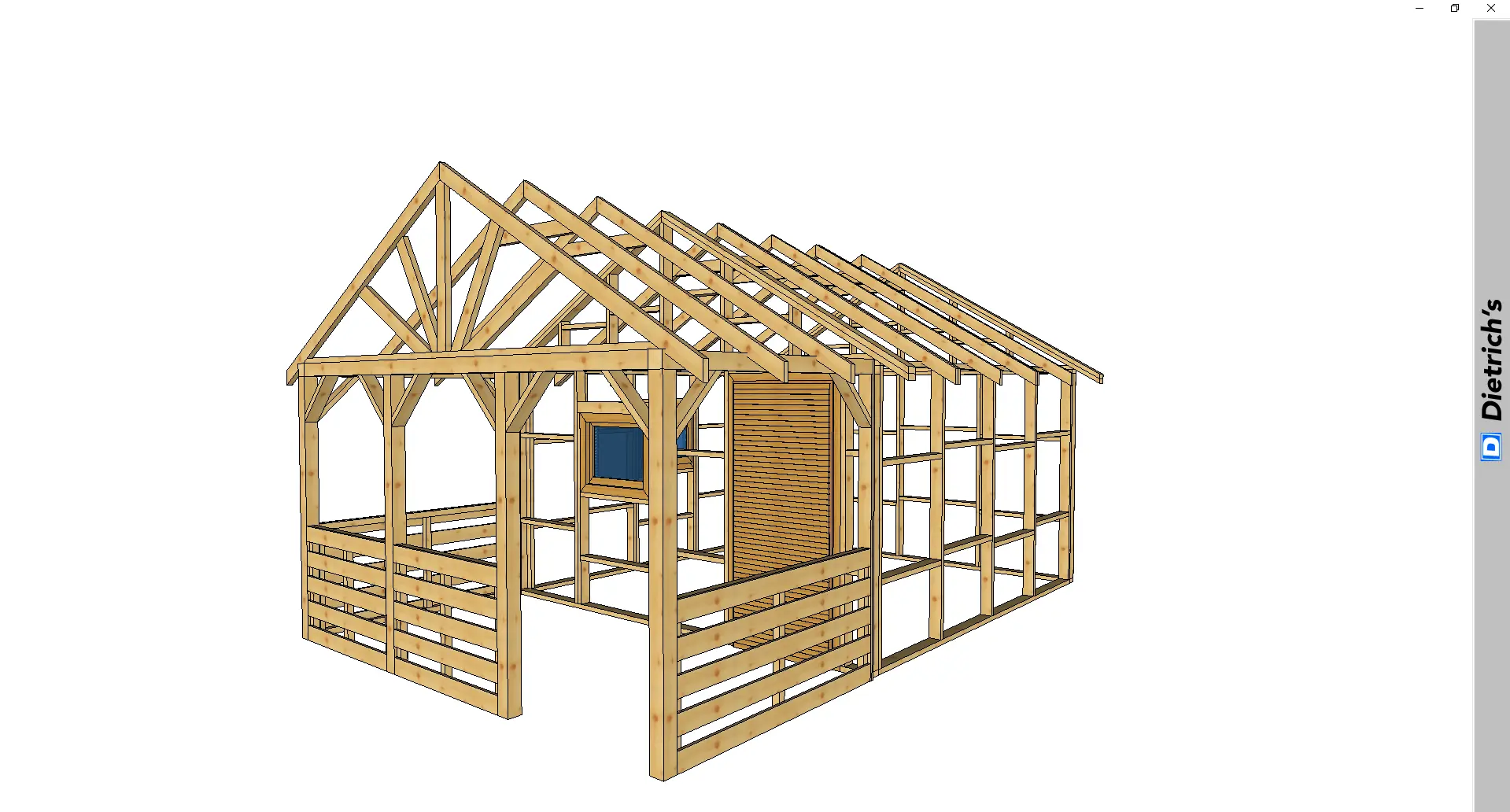 Domek Aleksander - wersja szkieletowa