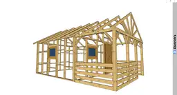 Domek Aleksander - wersja szkieletowa - zdjęcie 2