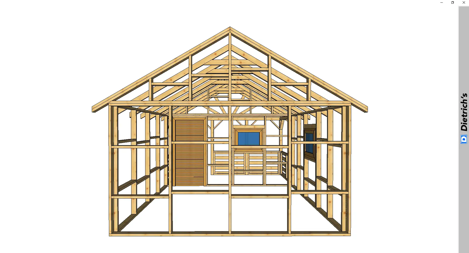 Domek Aleksander - wersja szkieletowa