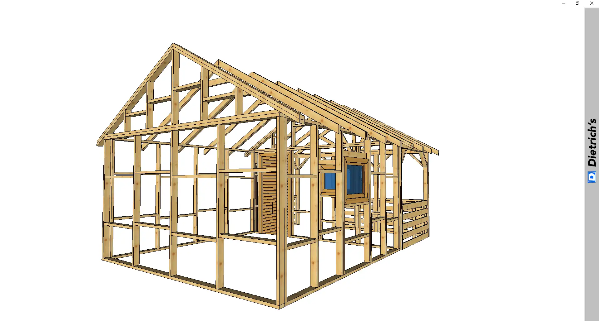 Domek Aleksander - wersja szkieletowa