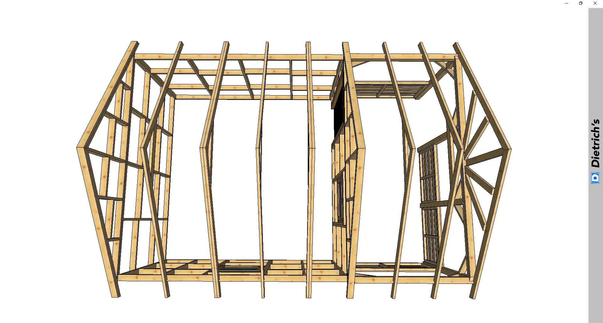 Domek Aleksander - wersja szkieletowa