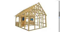 Domek Amadeusz I - wersja szkieletowa - zdjęcie 10