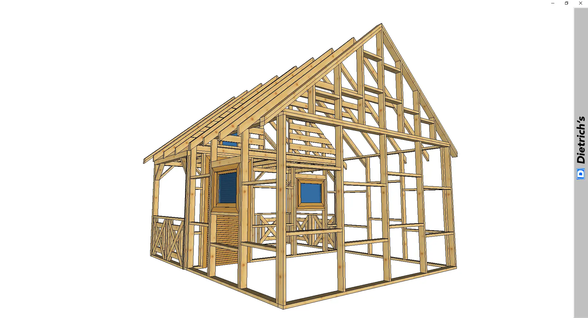 Domek Amadeusz I - wersja szkieletowa