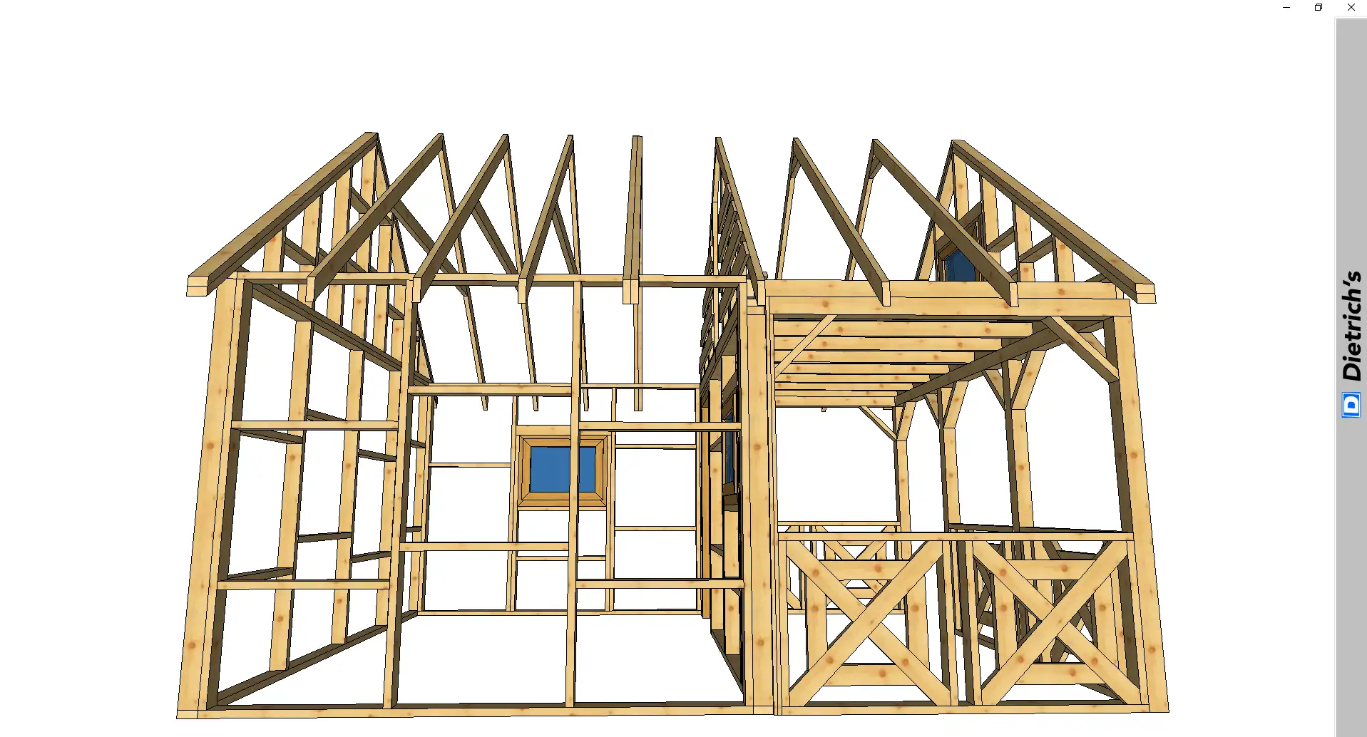 Domek Amadeusz I - wersja szkieletowa