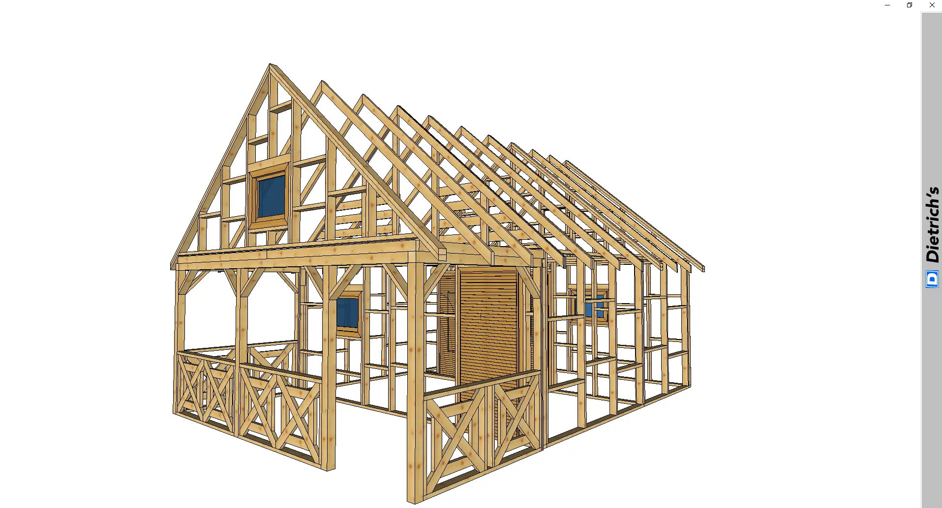 Domek Amadeusz V - wersja szkieletowa
