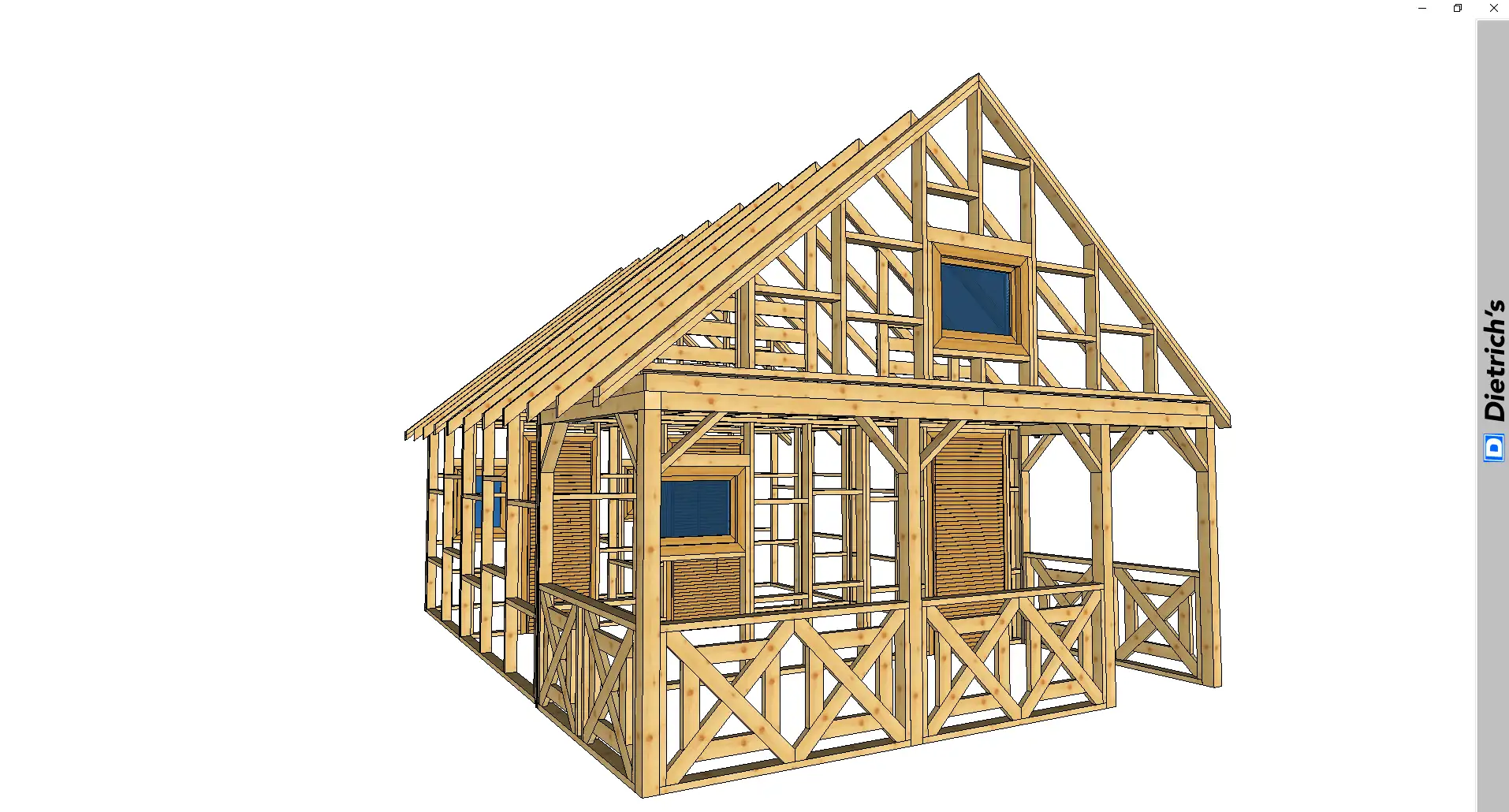 Domek Amadeusz V - wersja szkieletowa