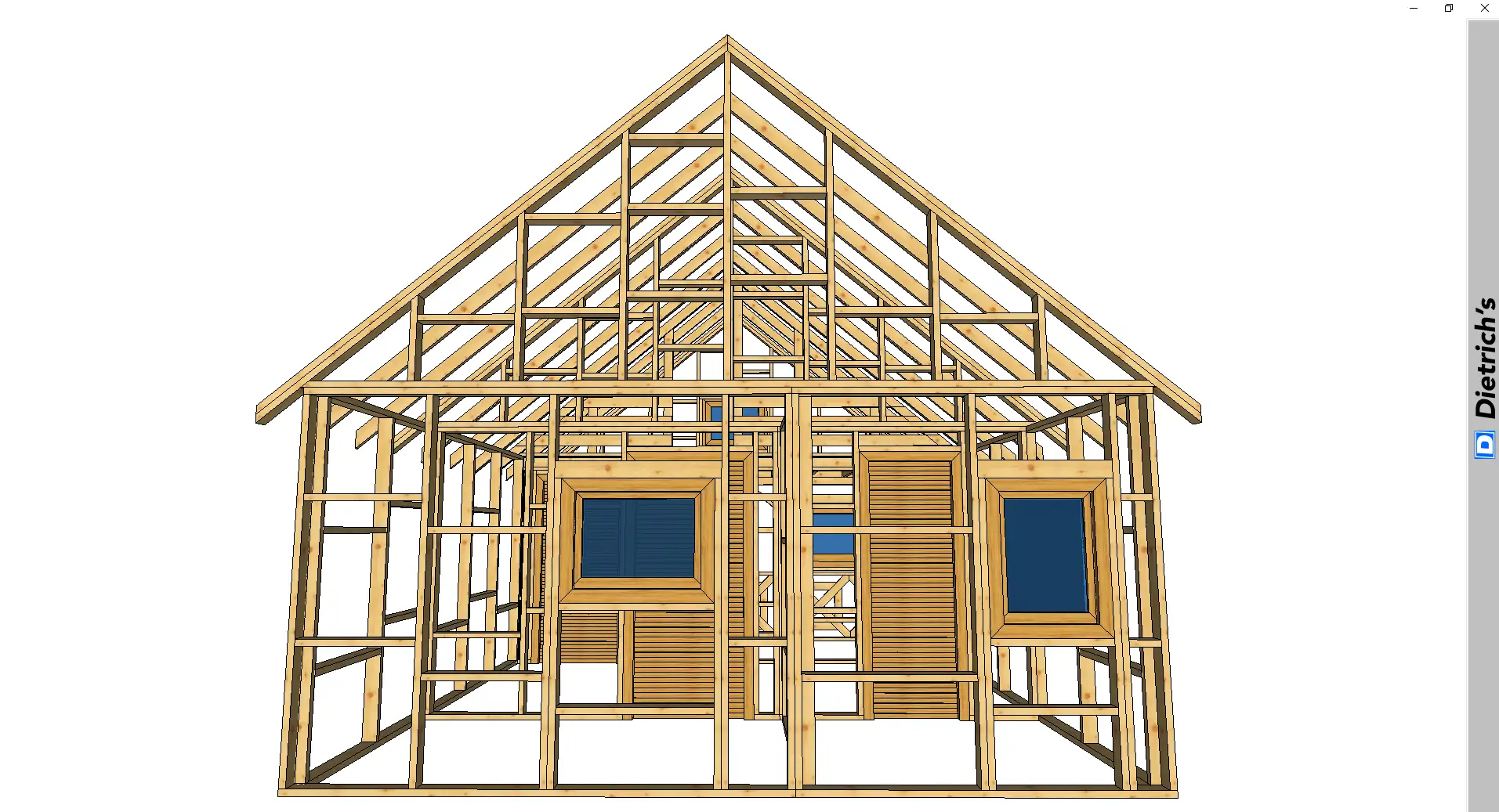 Domek Amadeusz V - wersja szkieletowa