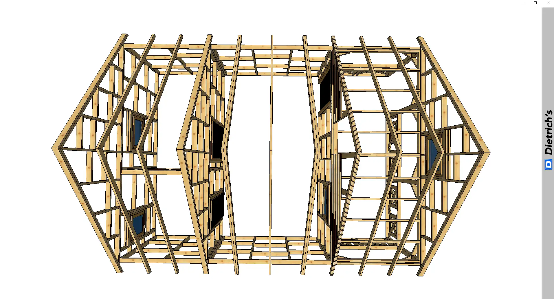 Domek Amadeusz V - wersja szkieletowa