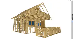 Domek Igor - wersja szkieletowa - zdjęcie 1