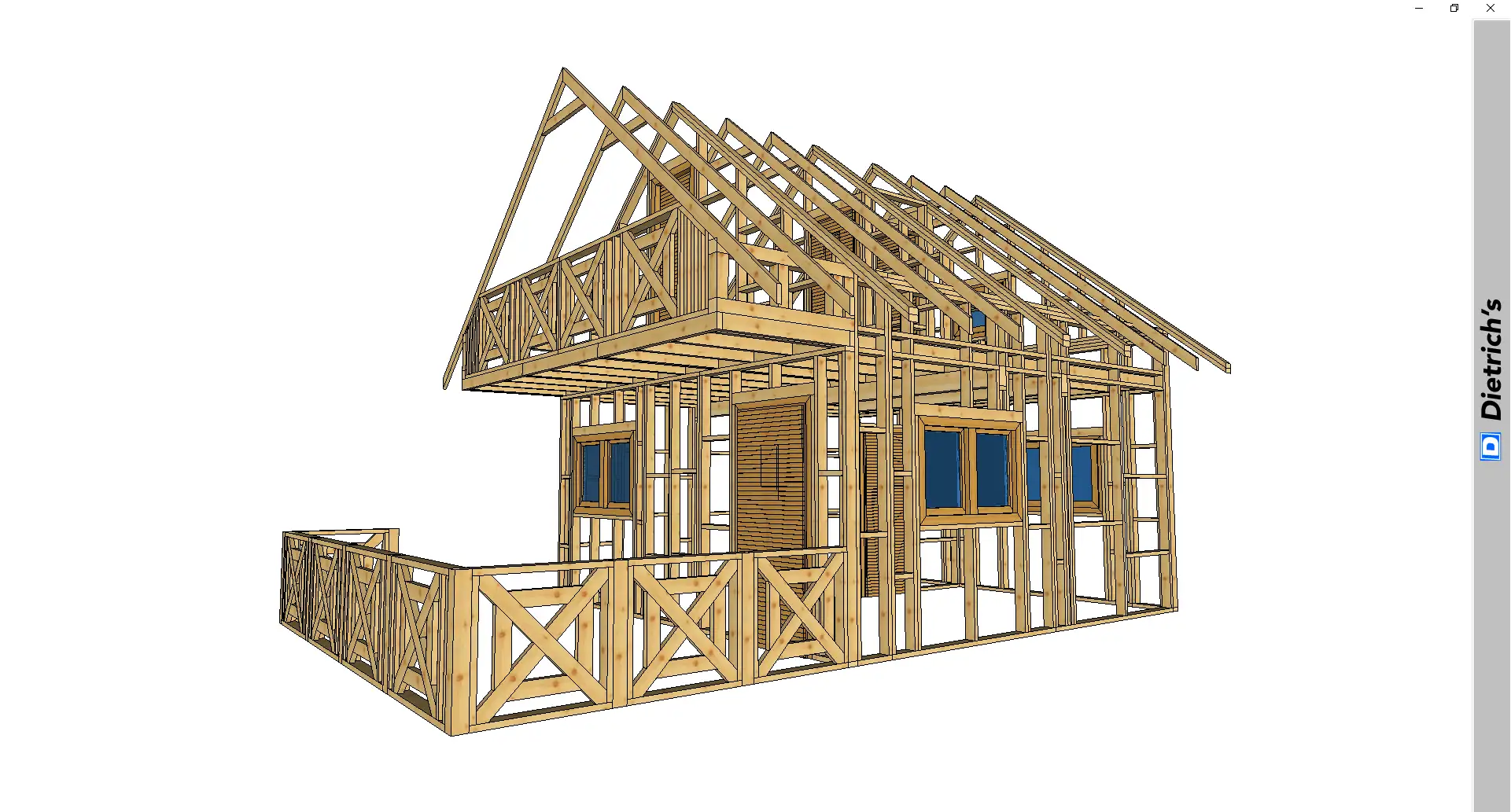 Domek Igor - wersja szkieletowa