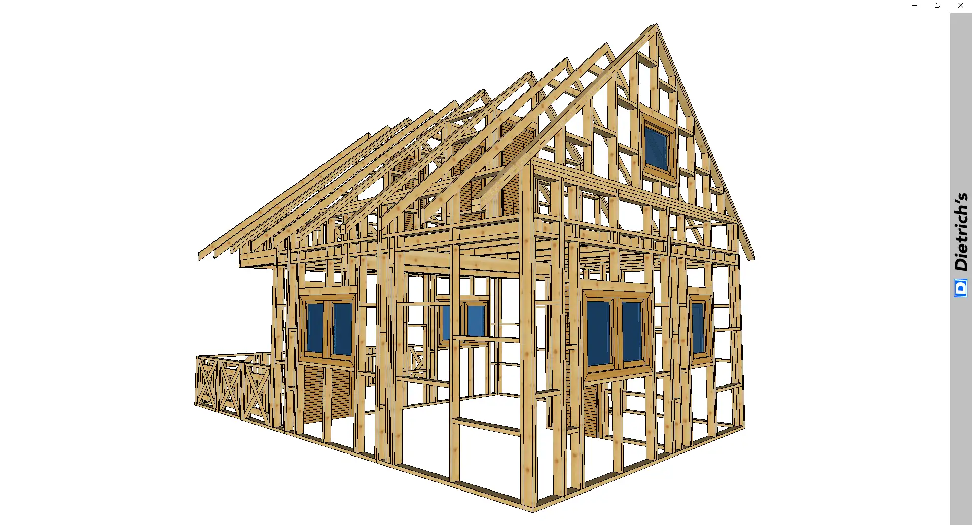 Domek Igor - wersja szkieletowa