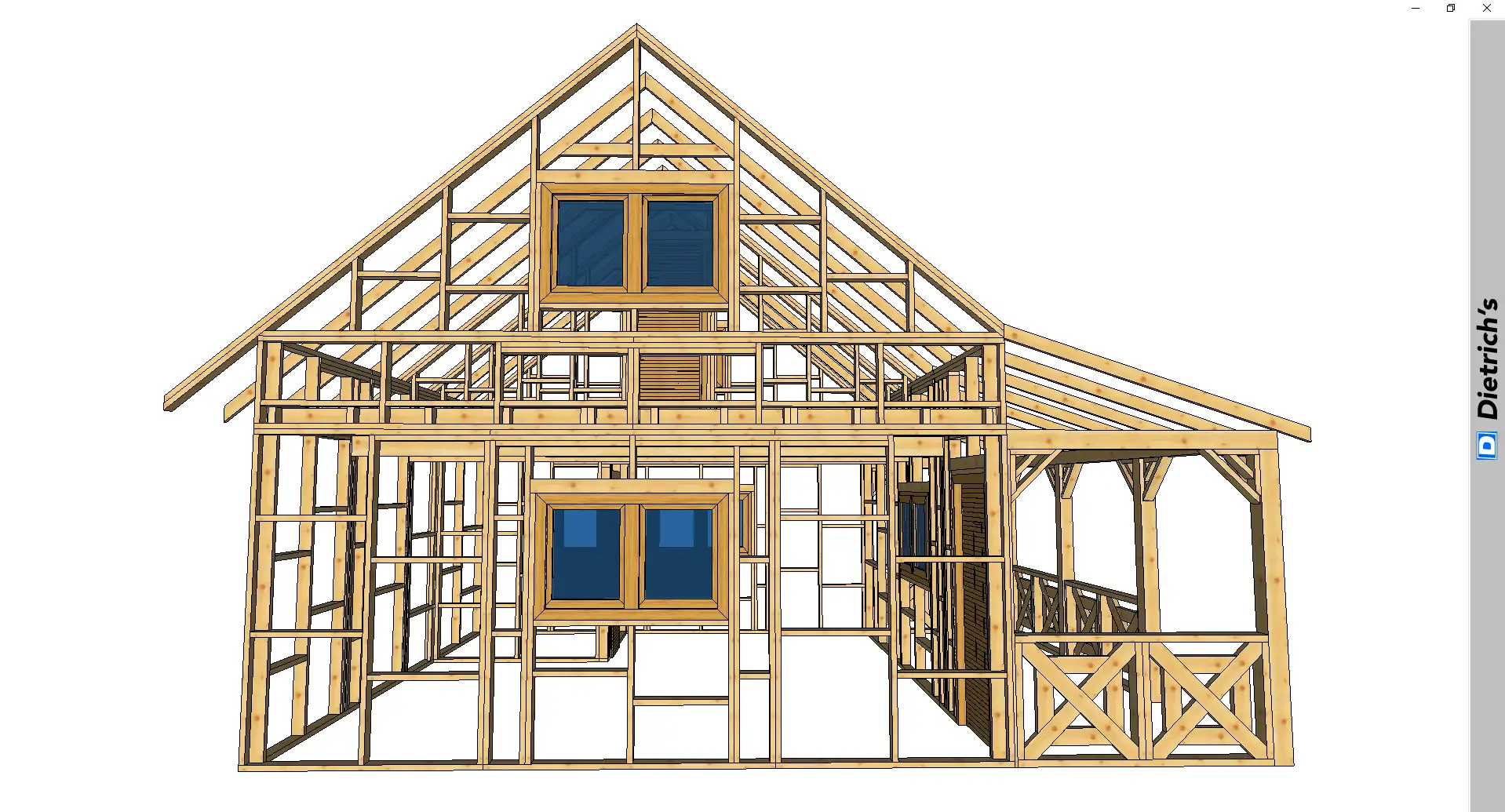 Domek Julian - wersja szkieletowa