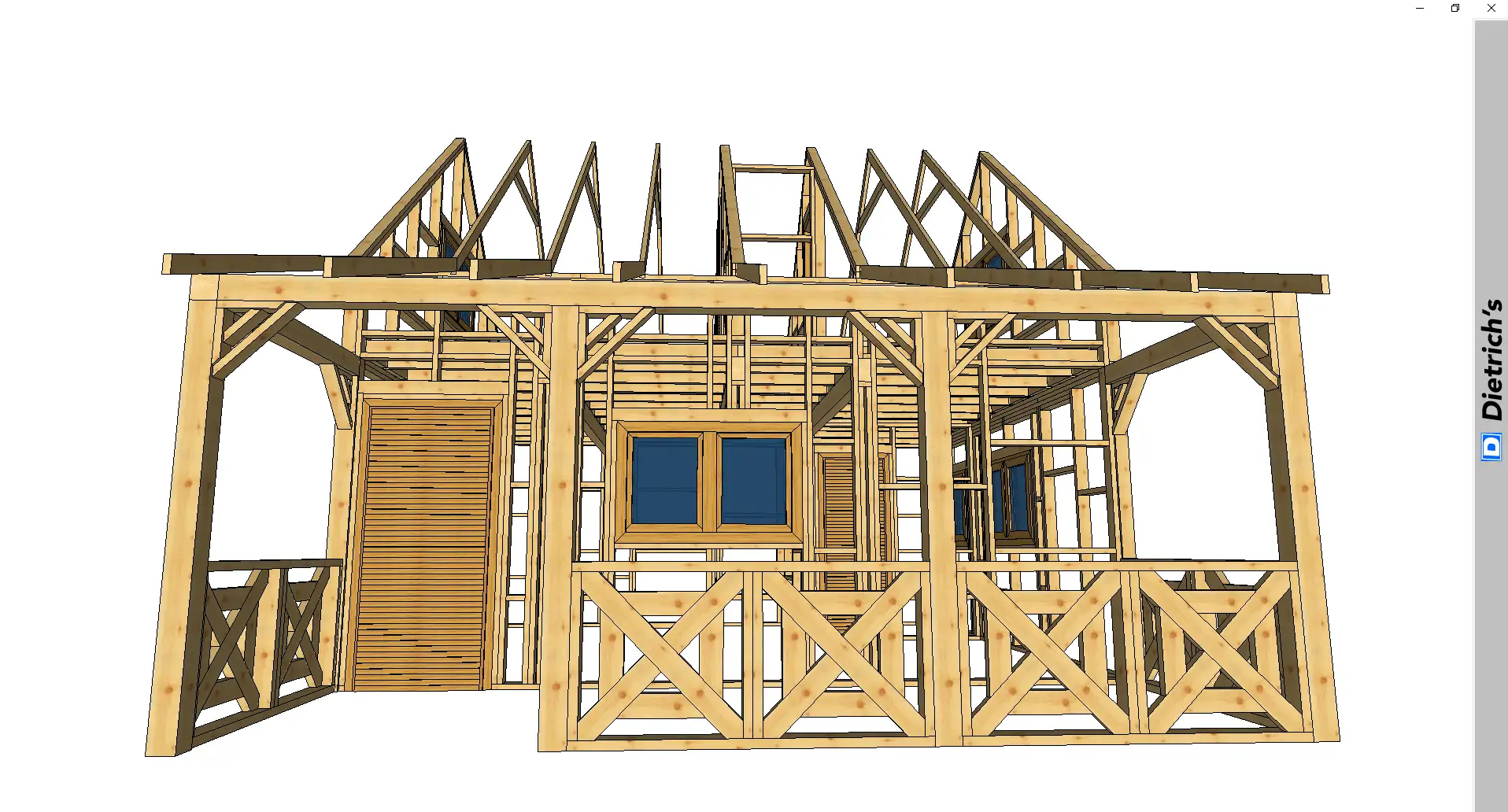 Domek Julian - wersja szkieletowa