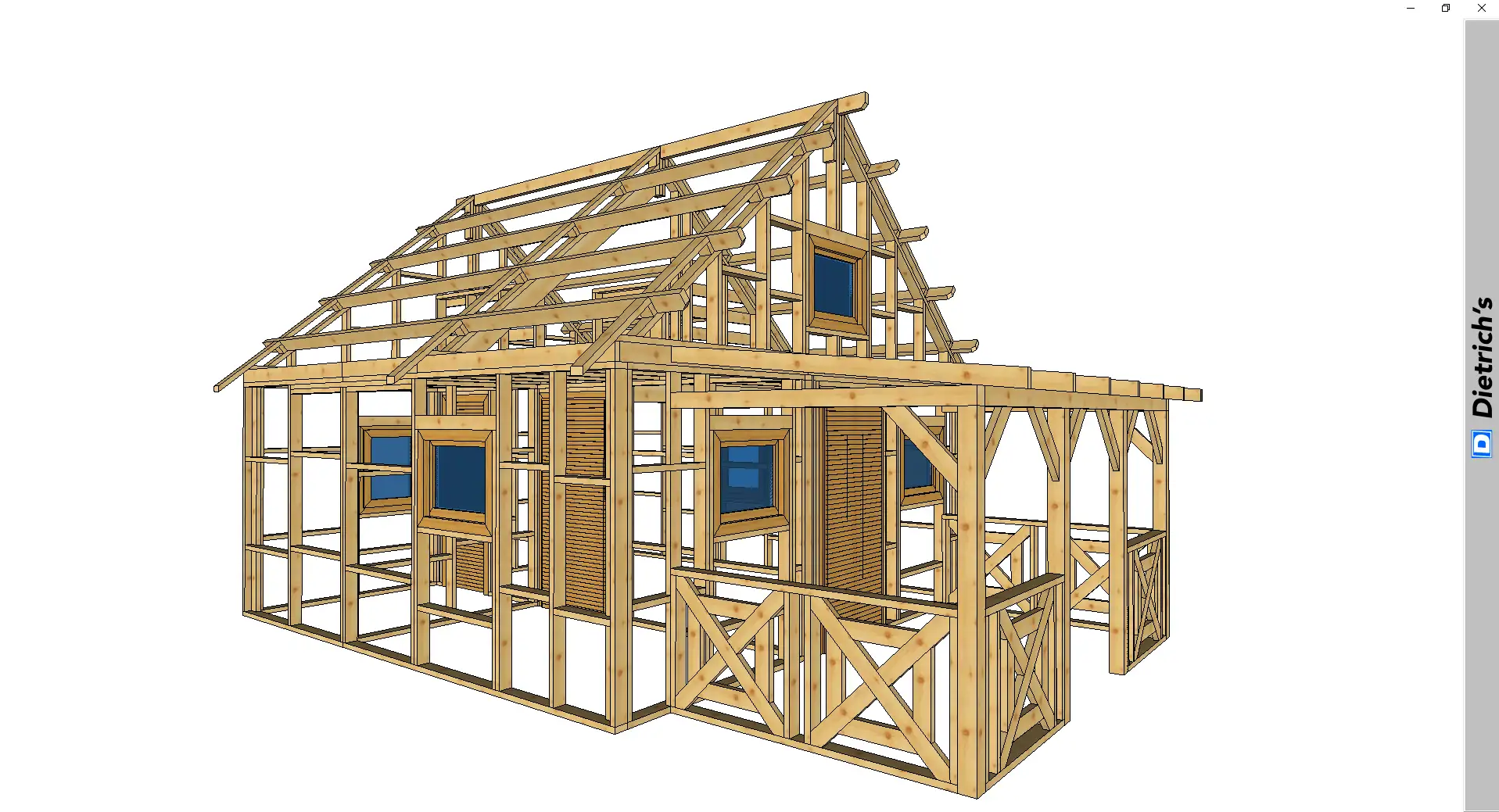 Domek Marcel II - wersja szkieletowa