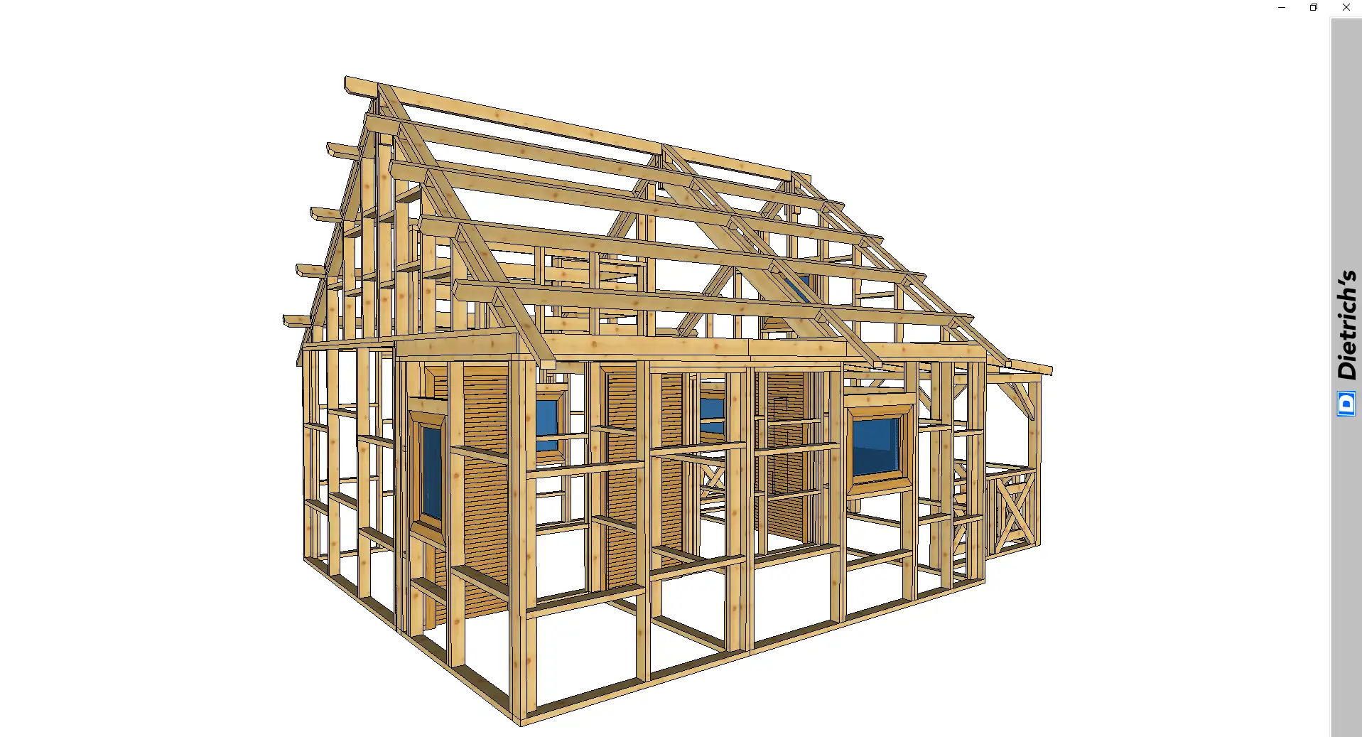 Domek Marcel II - wersja szkieletowa