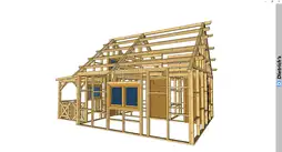 Domek Marcel II - wersja szkieletowa - zdjęcie 4