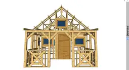 Domek Marcel II - wersja szkieletowa - zdjęcie 5