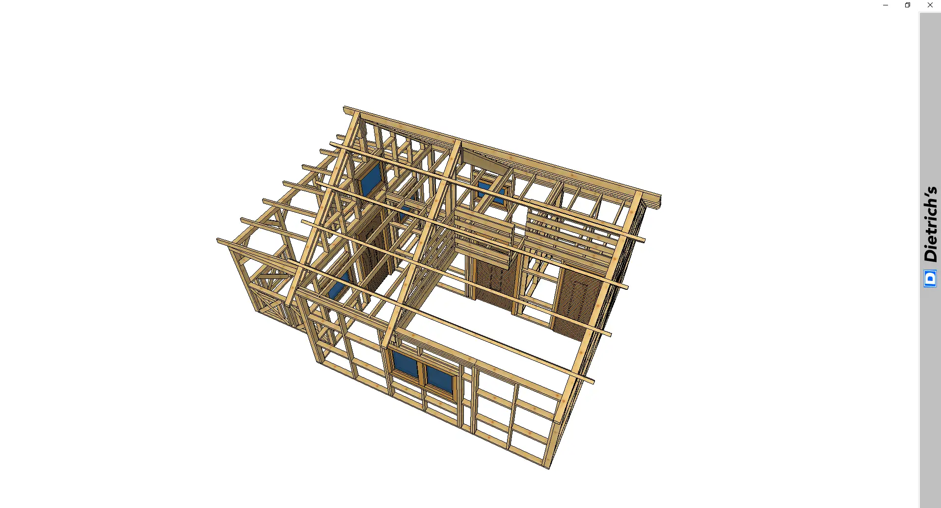 Domek Marcel II - wersja szkieletowa
