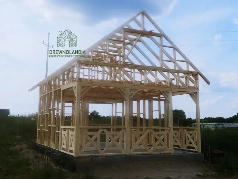 Domy domki drewniane szkielet konstrukcja