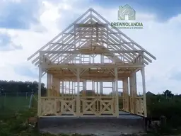 Domek Olaf 7m x 5m - wersja szkieletowa - zdjęcie 2