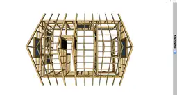 Domek Olaf 7m x 5m - wersja szkieletowa - zdjęcie 10