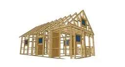 Domek  8x4m - wersja szkieletowa - zdjęcie 2