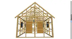 Domek  8x4m - wersja szkieletowa - zdjęcie 5