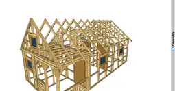 Domek  8x4m - wersja szkieletowa - zdjęcie 6