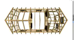 Domek  8x4m - wersja szkieletowa - zdjęcie 8